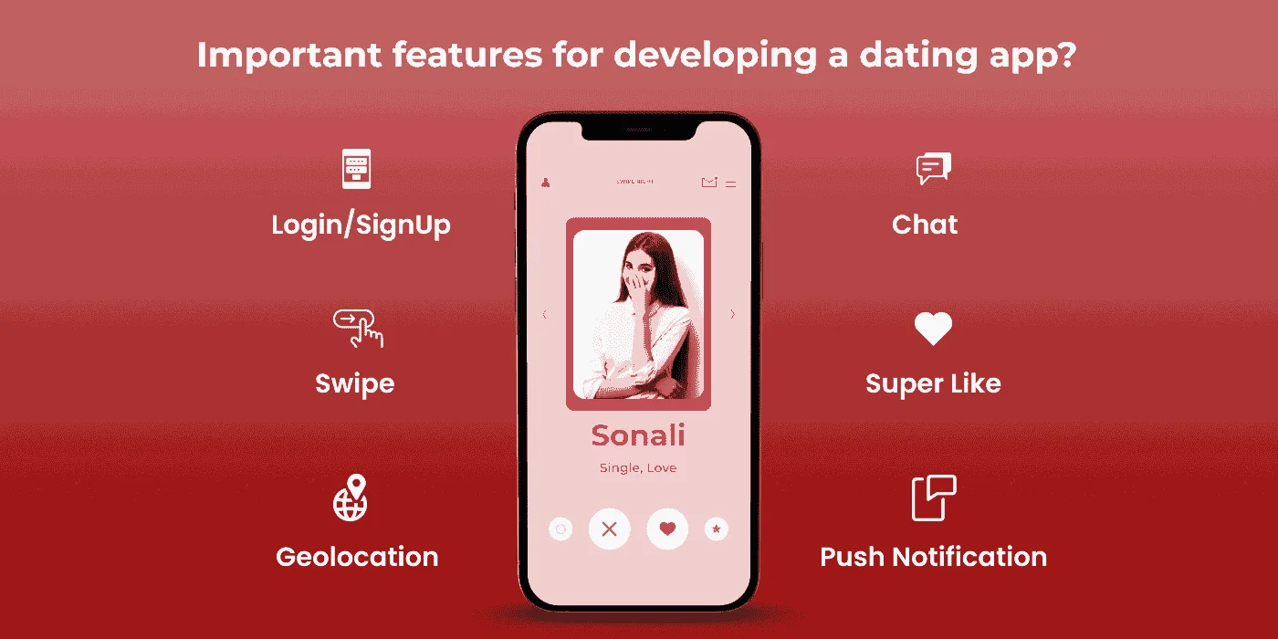 important features for developing a dating app