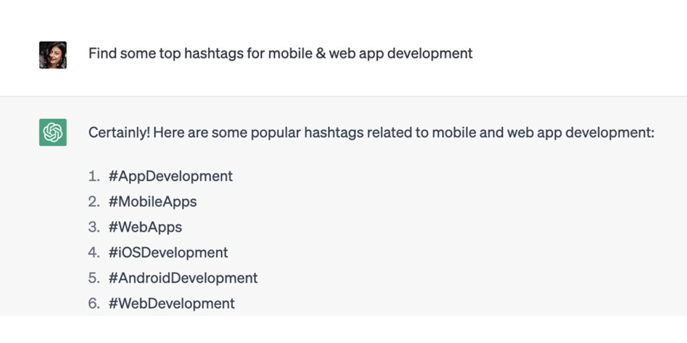 Find Hashtags