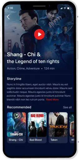 Entertainment mobile App