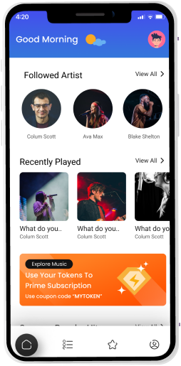 Music app development